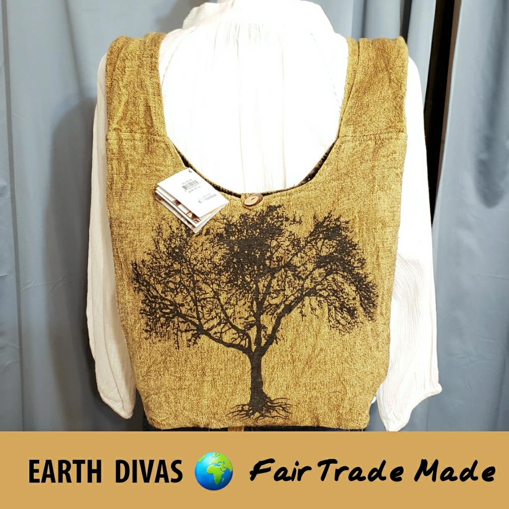 NWT🌍Earth Divas Tree of Life Bag